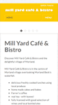 Mobile Screenshot of millyardcafe.co.uk